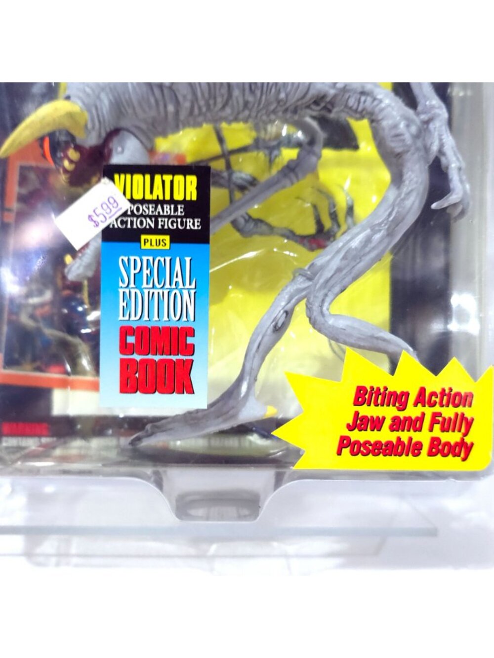 Todd McFarlanes Spawn Violator Poseable Action Figure W/ Special Edition Comic B - Picture 6 of 11